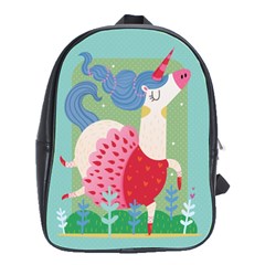 Unicorn School Bags(large)  by Mjdaluz