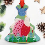 Unicorn Christmas Tree Ornament (Two Sides) Front