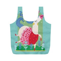 Unicorn Full Print Recycle Bags (m) 