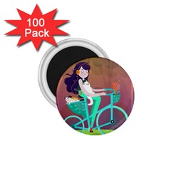 Bikeride 1 75  Magnets (100 Pack)  by Mjdaluz