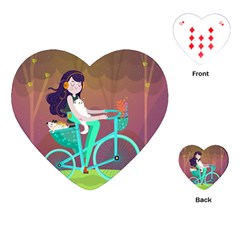 Bikeride Playing Cards (heart) 