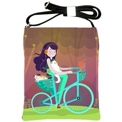 Bikeride Shoulder Sling Bags by Mjdaluz