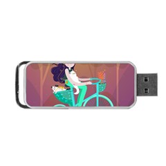 Bikeride Portable Usb Flash (two Sides) by Mjdaluz