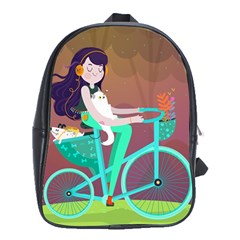 Bikeride School Bags (xl)  by Mjdaluz