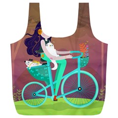 Bikeride Full Print Recycle Bags (l)  by Mjdaluz