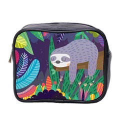 Sloth In Nature Mini Toiletries Bag 2-side