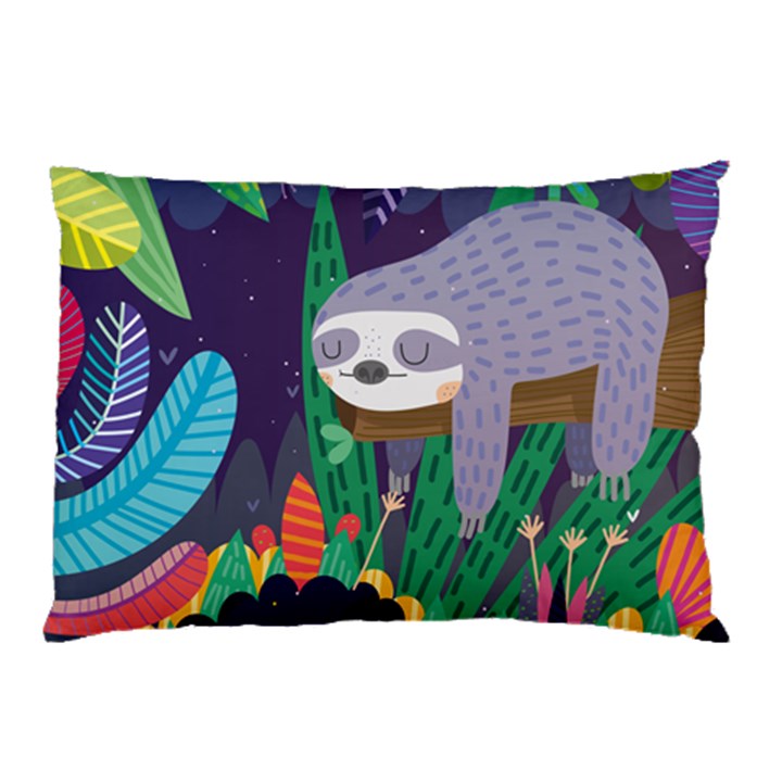 Sloth in nature Pillow Case (Two Sides)