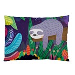 Sloth in nature Pillow Case (Two Sides) Back