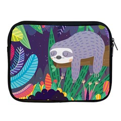 Sloth In Nature Apple Ipad 2/3/4 Zipper Cases by Mjdaluz