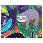 Sloth in nature Double Sided Flano Blanket (Medium)  60 x50  Blanket Front