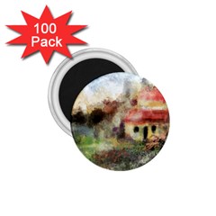 Old Spanish Village 1 75  Magnets (100 Pack)  by digitaldivadesigns