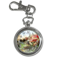 Old Spanish Village Key Chain Watches by digitaldivadesigns