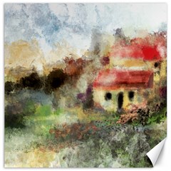 Old Spanish Village Canvas 16  X 16   by digitaldivadesigns