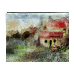 Old Spanish Village Cosmetic Bag (xl) by digitaldivadesigns