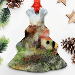 Old Spanish Village Ornament (christmas Tree)  by digitaldivadesigns