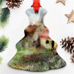 Old Spanish Village Christmas Tree Ornament (Two Sides) Front