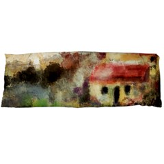 Old Spanish Village Body Pillow Case (dakimakura) by digitaldivadesigns