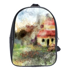 Old Spanish Village School Bags (xl)  by digitaldivadesigns