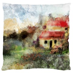 Old Spanish Village Standard Flano Cushion Case (one Side) by digitaldivadesigns