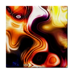 Colourful Abstract Background Design Tile Coasters