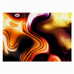 Colourful Abstract Background Design Large Glasses Cloth