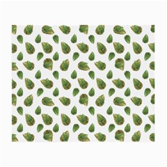 Leaves Motif Nature Pattern Small Glasses Cloth by dflcprints