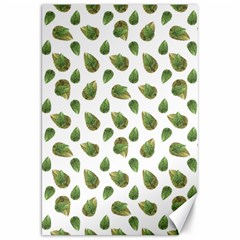 Leaves Motif Nature Pattern Canvas 20  X 30   by dflcprints