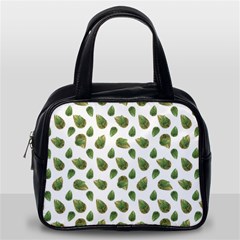 Leaves Motif Nature Pattern Classic Handbags (one Side)