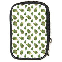 Leaves Motif Nature Pattern Compact Camera Cases by dflcprints