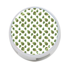 Leaves Motif Nature Pattern 4-port Usb Hub (one Side) by dflcprints