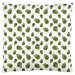 Leaves Motif Nature Pattern Standard Flano Cushion Case (one Side) by dflcprints