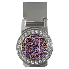 Tribal Ornate Pattern Money Clips (cz)  by dflcprints