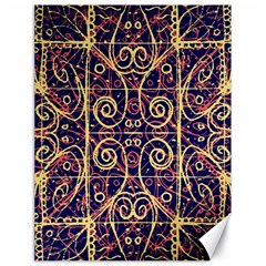 Tribal Ornate Pattern Canvas 18  X 24   by dflcprints