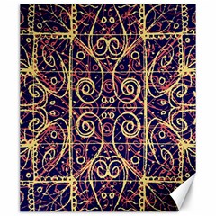 Tribal Ornate Pattern Canvas 20  X 24   by dflcprints