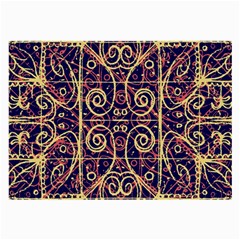 Tribal Ornate Pattern Large Glasses Cloth by dflcprints