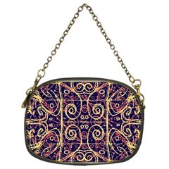 Tribal Ornate Pattern Chain Purses (two Sides)  by dflcprints