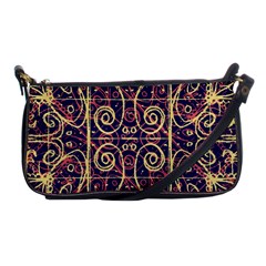 Tribal Ornate Pattern Shoulder Clutch Bags by dflcprints