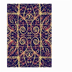 Tribal Ornate Pattern Large Garden Flag (two Sides) by dflcprints