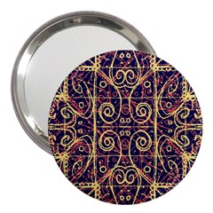 Tribal Ornate Pattern 3  Handbag Mirrors by dflcprints