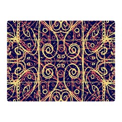 Tribal Ornate Pattern Double Sided Flano Blanket (mini)  by dflcprints