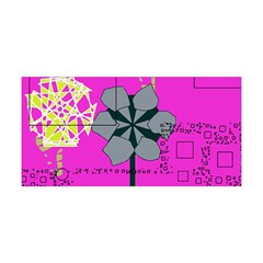 Flowers And Squares              Yoga Headband