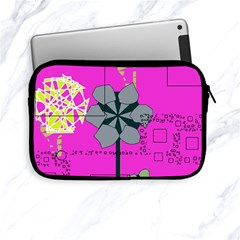 Flowers And Squares        Apple Ipad Mini Protective Soft Case by LalyLauraFLM