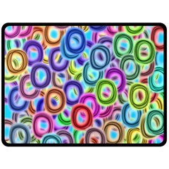 Colorful Ovals             Plate Mat by LalyLauraFLM