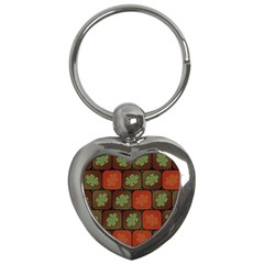 Information Puzzle Key Chains (heart) 