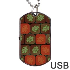 Information Puzzle Dog Tag Usb Flash (two Sides) by linceazul