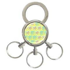 Starfish 3-ring Key Chains by linceazul