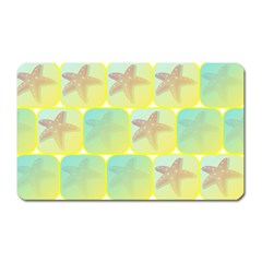 Starfish Magnet (rectangular) by linceazul