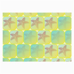 Starfish Large Glasses Cloth by linceazul