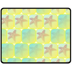 Starfish Fleece Blanket (medium)  by linceazul