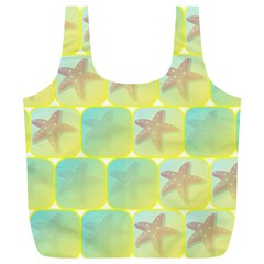 Starfish Full Print Recycle Bags (l)  by linceazul